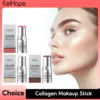 Collagen Multi Blush Stick Silky High Pigment Plumping Moisturing Waterproof Jelly Tint Lightweight Matte Hydrating Blush Makeup 1