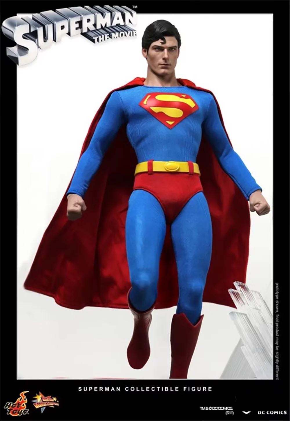 スーパーマン収集可能なフィギュア,30cmの収集可能な装飾