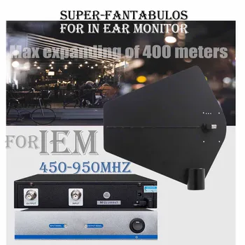 LCZ 오디오 UA90 Rf 신호 분배기, IEM 광대역 증폭기, AC3 AC4 인이어 모니터 안테나 결합기, 안테나 분배 시스템
