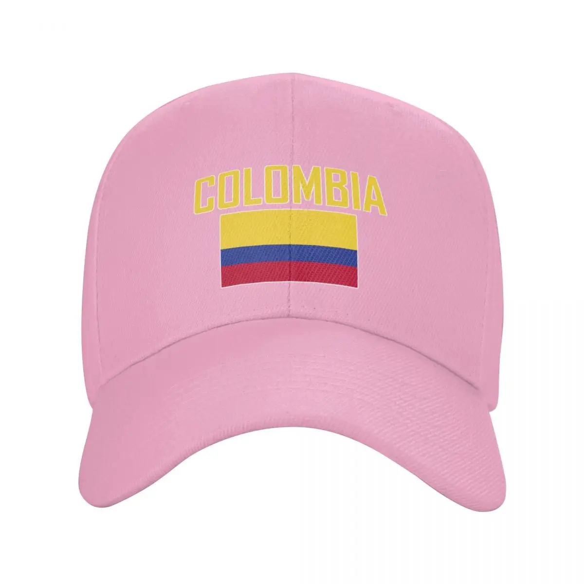 COLOMBIA Country Name With Flag Sun Baseball Cap Breathable Adjustable Men  Women Outdoor Soccer Hat For Gift - AliExpress