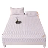 New Thicken Quilted Mattress Cover With Zipper Bedspread Mattress Cover Soft King Queen Bed Fitted Sheet 5