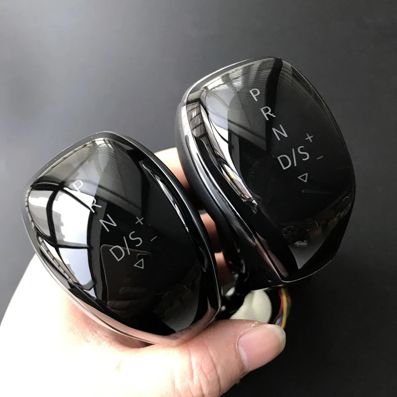 Modification Chrome Matte Gear Shift Knob Dsg Cover Cap For Vw Golf Mk6