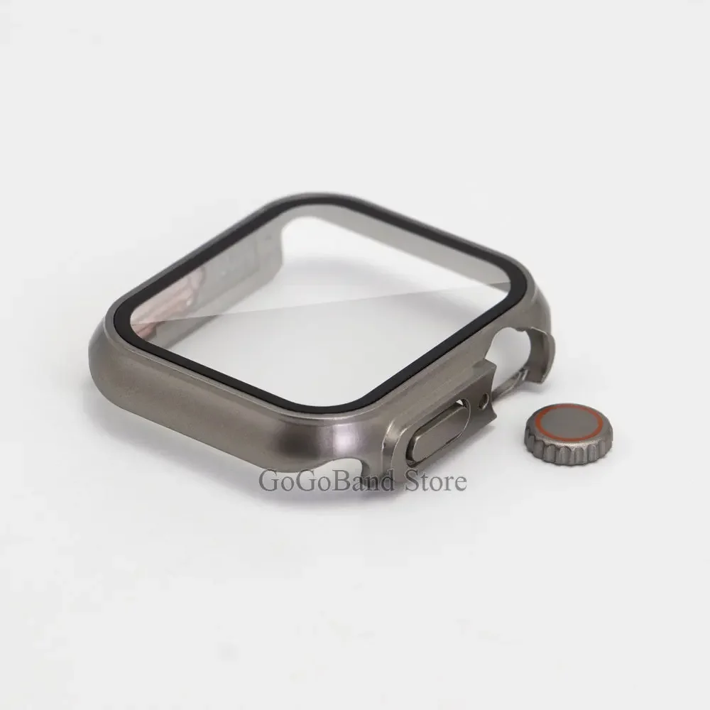 Enhanced Protective Case for Apple Watch - Sleek Design with Durable PC Material