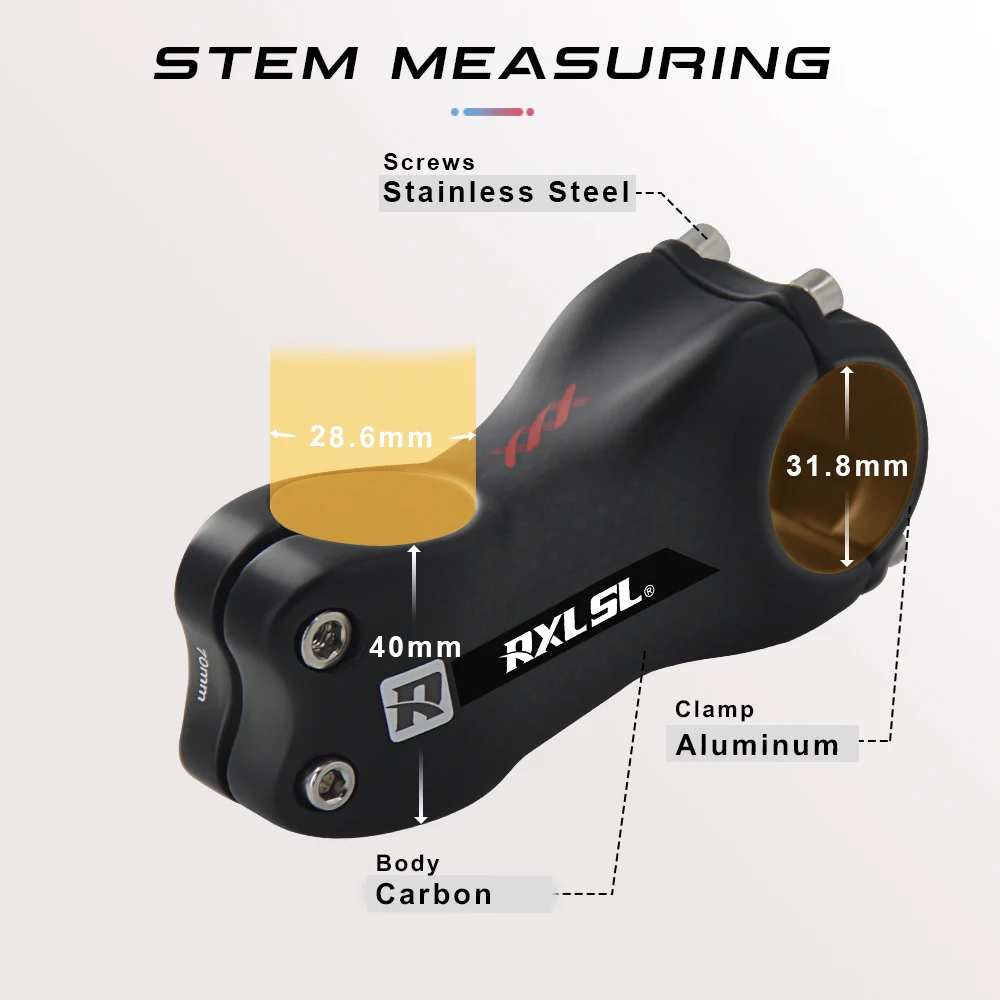Stem Diameter Mtb Stem Measurement Mountain Bike Bicycle Stem