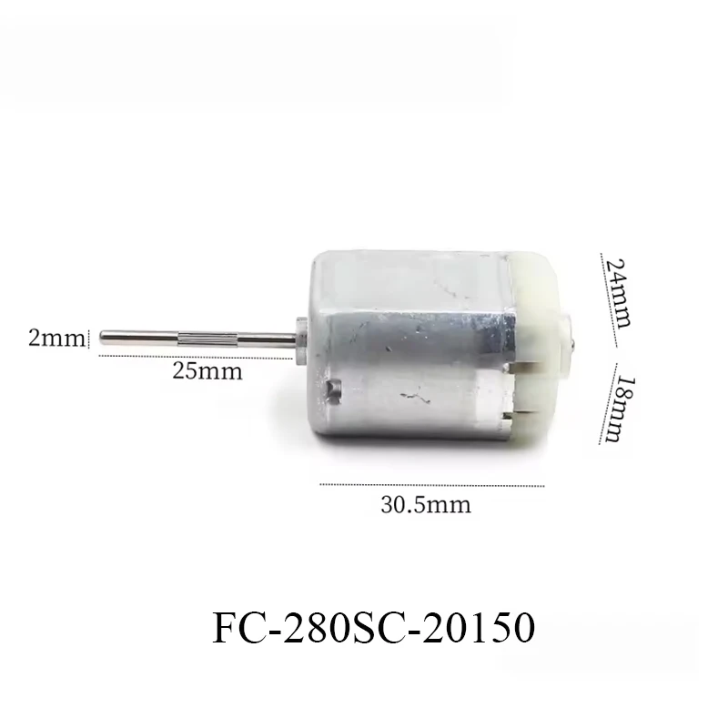 1PCS FP-280/FC-280SC 미니 280 DC 12V 전기 모터 DIY 자동차 로봇 장난감 모델 부품