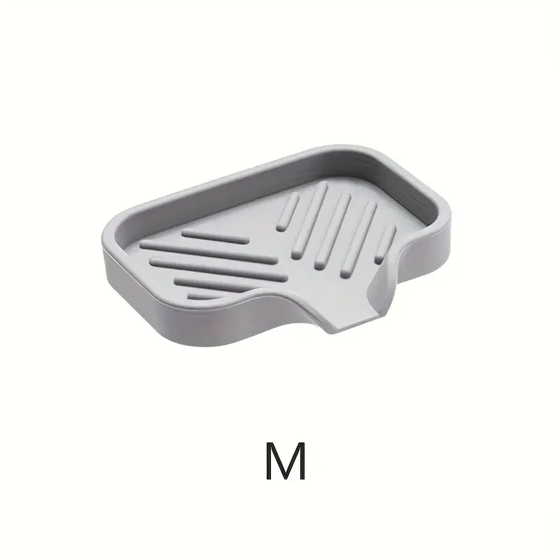 Silikon Wasserhahn Matte Küche Waschbecken Tablett Seife Spender Schwamm Ablauf Pad Waschbecken SplashDrying Matte Arbeitsplatte Ablage SoapTray – Detail 7
