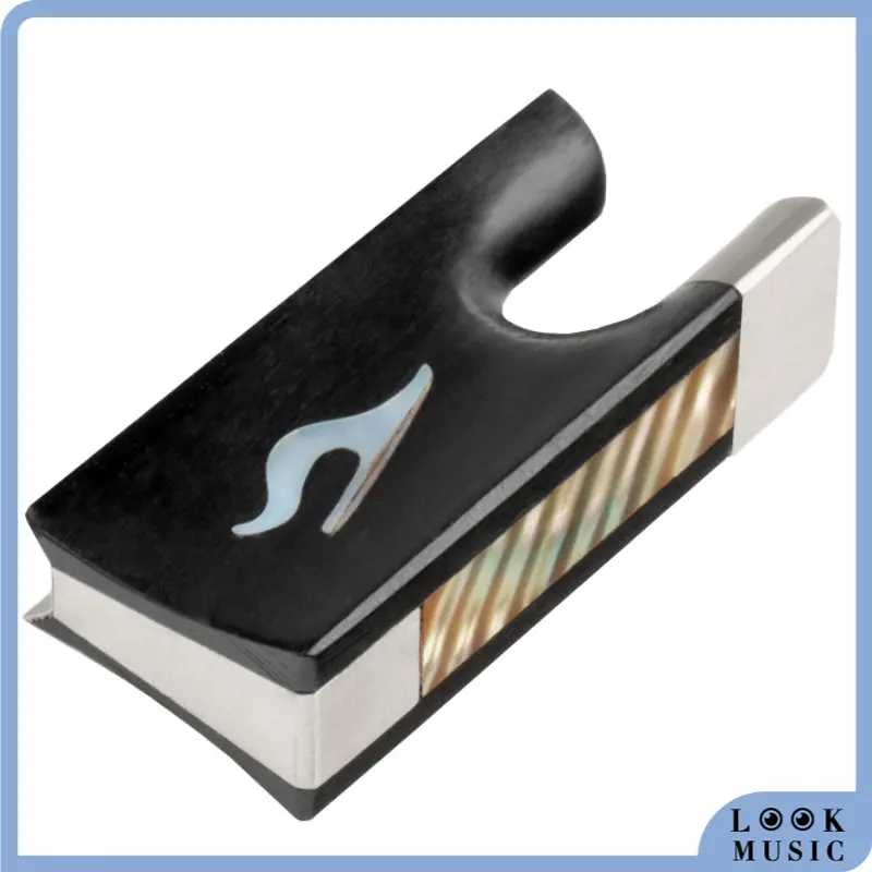 

LOOK Ebony Violin Bow Frog Replacement 4/4 Fiddle Violin Bow Parts Replacement Accessories