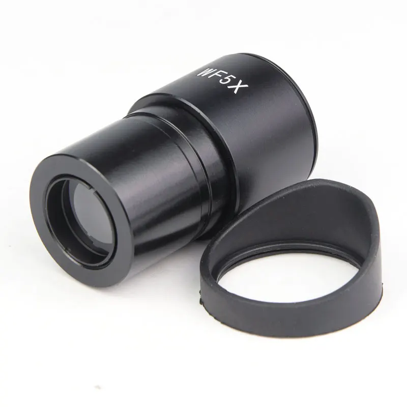 2 PCS Stereo Microscope 5X Wide Angle Eyepiece with Eye Cups Mounting Size 30mm 30.5mm WF5X