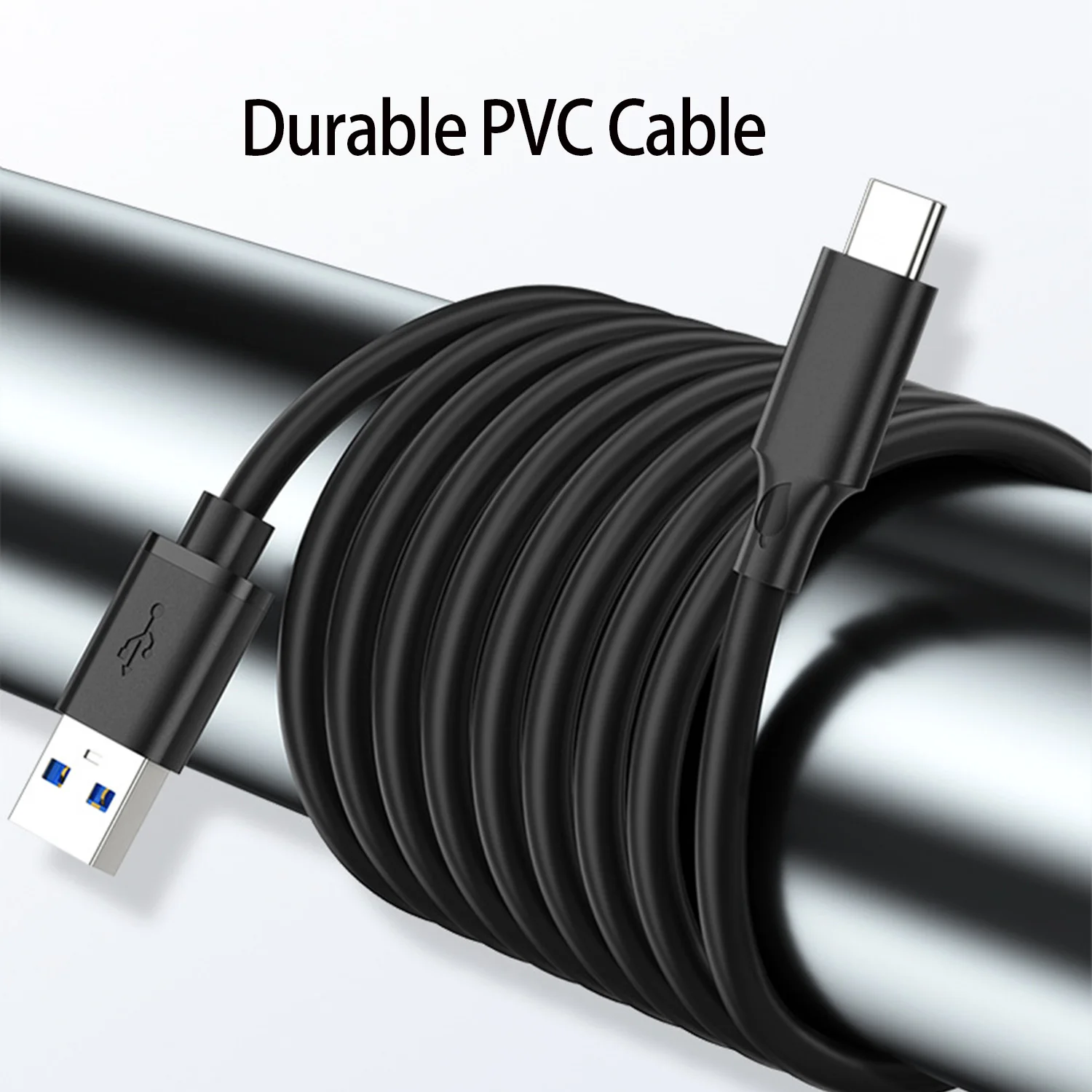 High-Speed USB Type A to Type C Data and Charging Cable