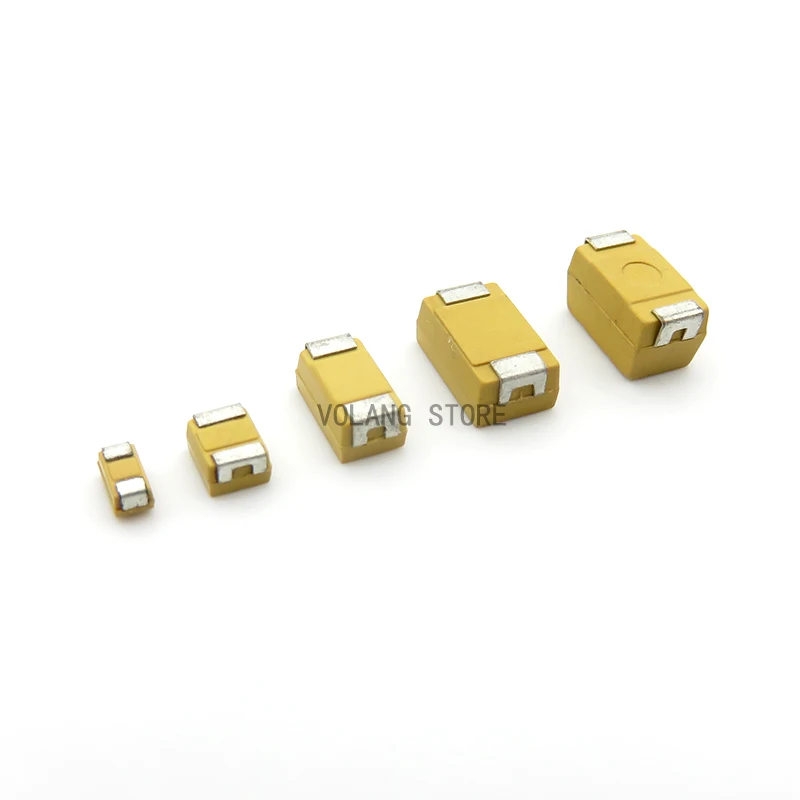 10PCS Tantalum Capacitor Type D Case 7343 6V 10V 16V 25V 35V 4.7UF 475V 10UF 106A 22UF 226C 685 47UF 476E 150UF 330U 470UF 477J