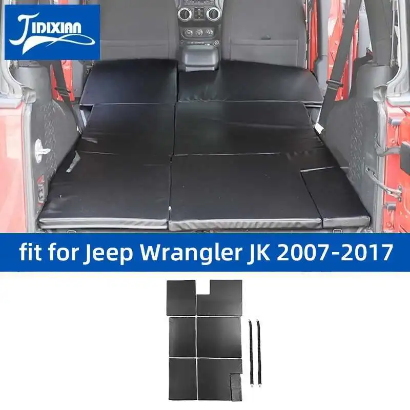 fit for Jeep Wrangler JK 2007 2008 2009 2010 2011 2012 2013 2014 2015 Car Trunk Rest Folding Seat Mattress Travel Beds