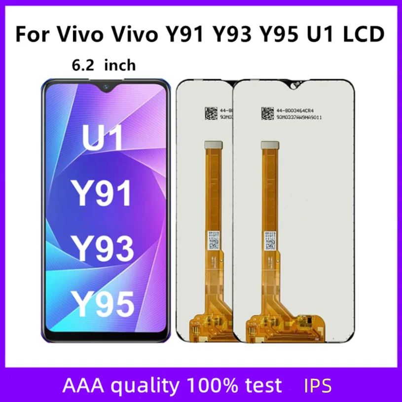 6.2" LCD For Vivo Y91 Y93 Y95 U1 LCD Display Touch Screen Y91 Y91i Y91c