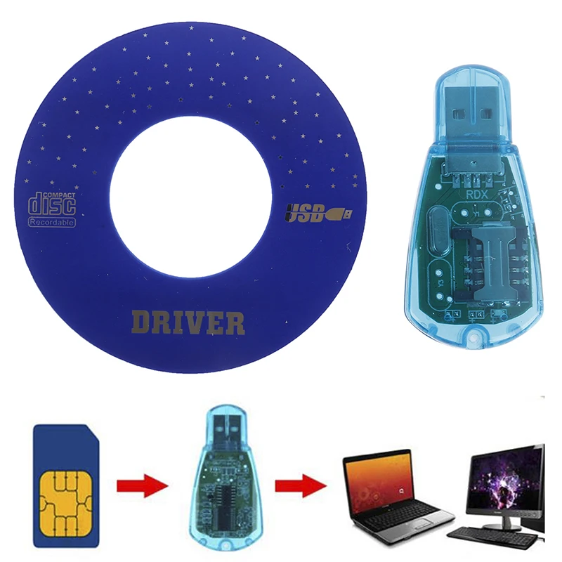 Universal SIM Card Adapter & Reader - Plug & Play Mobile Phone Accessory