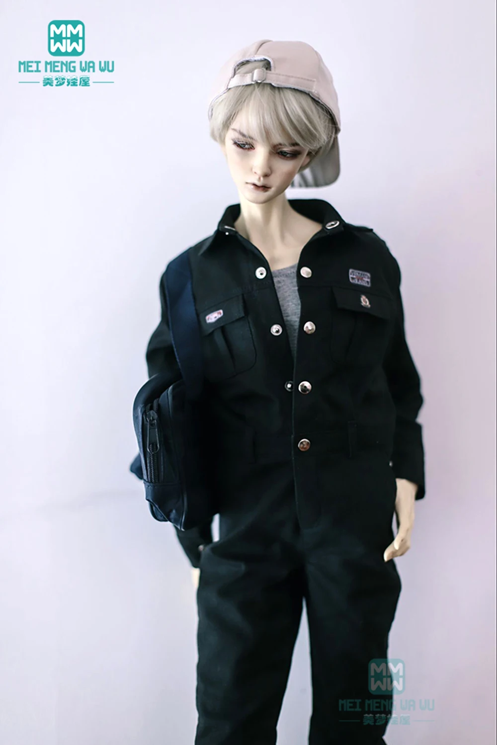 Clothes for doll fits 65-75cm BJD uncle 1/3 BJD doll Fashion Boiler suit Overalls Toys Gift