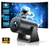 Mini proiettore Wimius L1 1080P Supporto 300 ANSI Android 11 Proiettore Bluetooth Wifi Proiettore di film portatile Keystone automatico 1