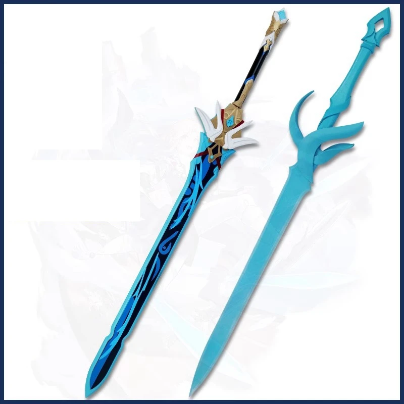 

New Game Honkai Star Rail Animation Around Yanqing Fan Equipment Halloween Cosplay Custom Weapons Wooden Sword Props Model