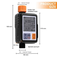 Eshico All Days Use Digital Water Timer Outdoor Irrigation Automatic Temporizador Garden Accessories Adjustable Programer 3