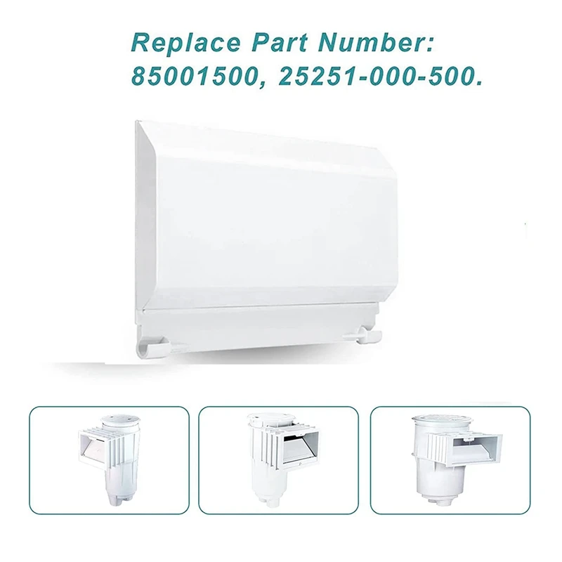 Pool Skimmer Door Weir Baffle S-20 Skimmer Assembly Parts Accessories For Pentair 85001500 4