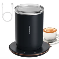 Self Stirring Coffee Mug 55℃/131℉Constant Temperature Cup Warmer 10W Magnetic Self Stirring Cup Home Office Drinking Tools 1
