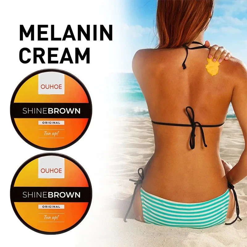 Body Tanning Cream Bronze Skin Tanning Lotion Effective Sun Aid Take In Sunlight Moisturizing Cream Body Care Products 4