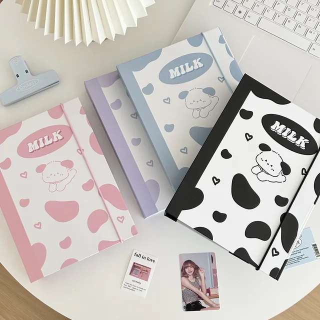 A5 Kpop Binder Photocards Holder Kawaii Diy Könyv Album Scrapbook Photo Card Journal Notebook Cards Lakeseryery - Image 5