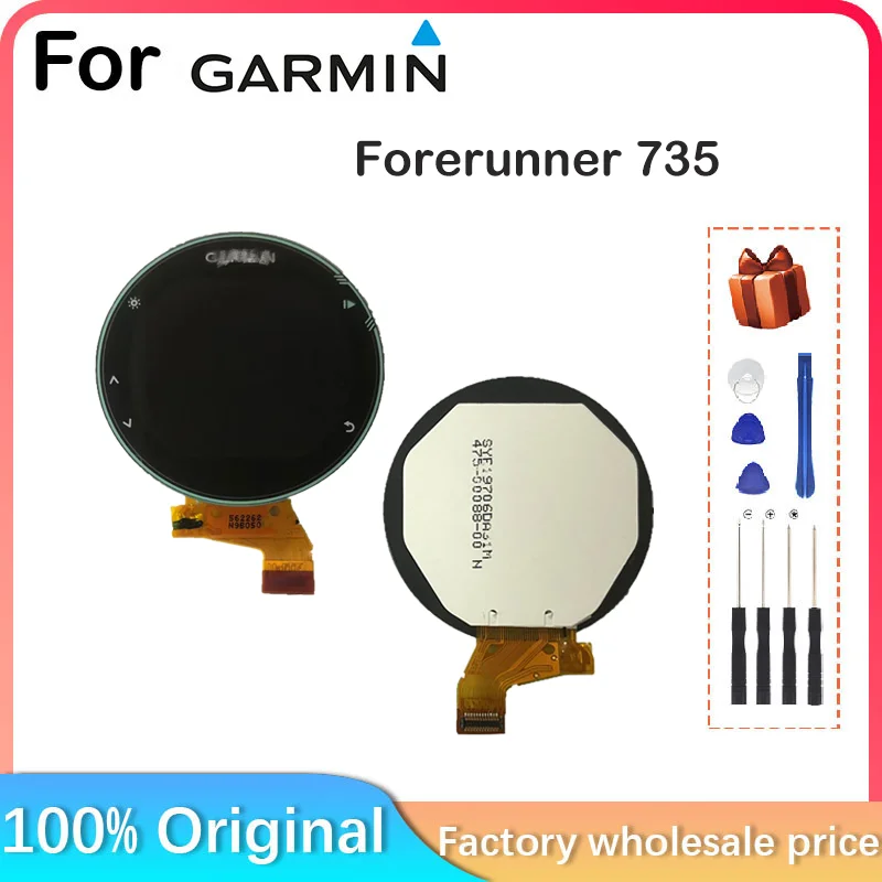 Per Garmin Forerunner 735 735xt GPS Watch Display LCD custodia copertura anteriore per Garmin Forerunner 735 riparazione e sostituzione delle parti