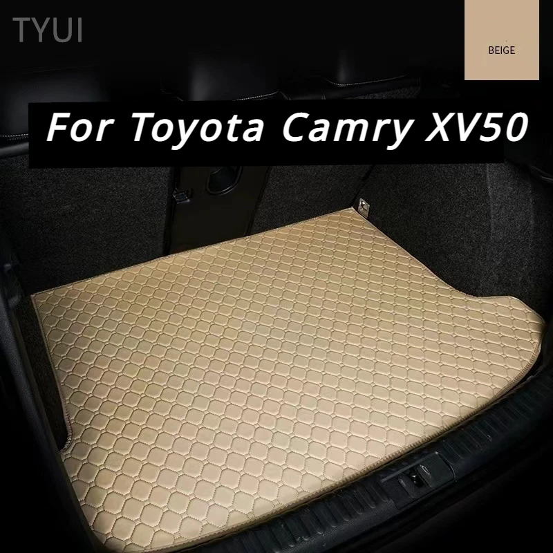 

Car Trunk Mats for Toyota Camry XV50 2017 2016 2015 2014 2013 2012 Cargo Liner Carpets Auto Interior Accessories Waterproof Rugs