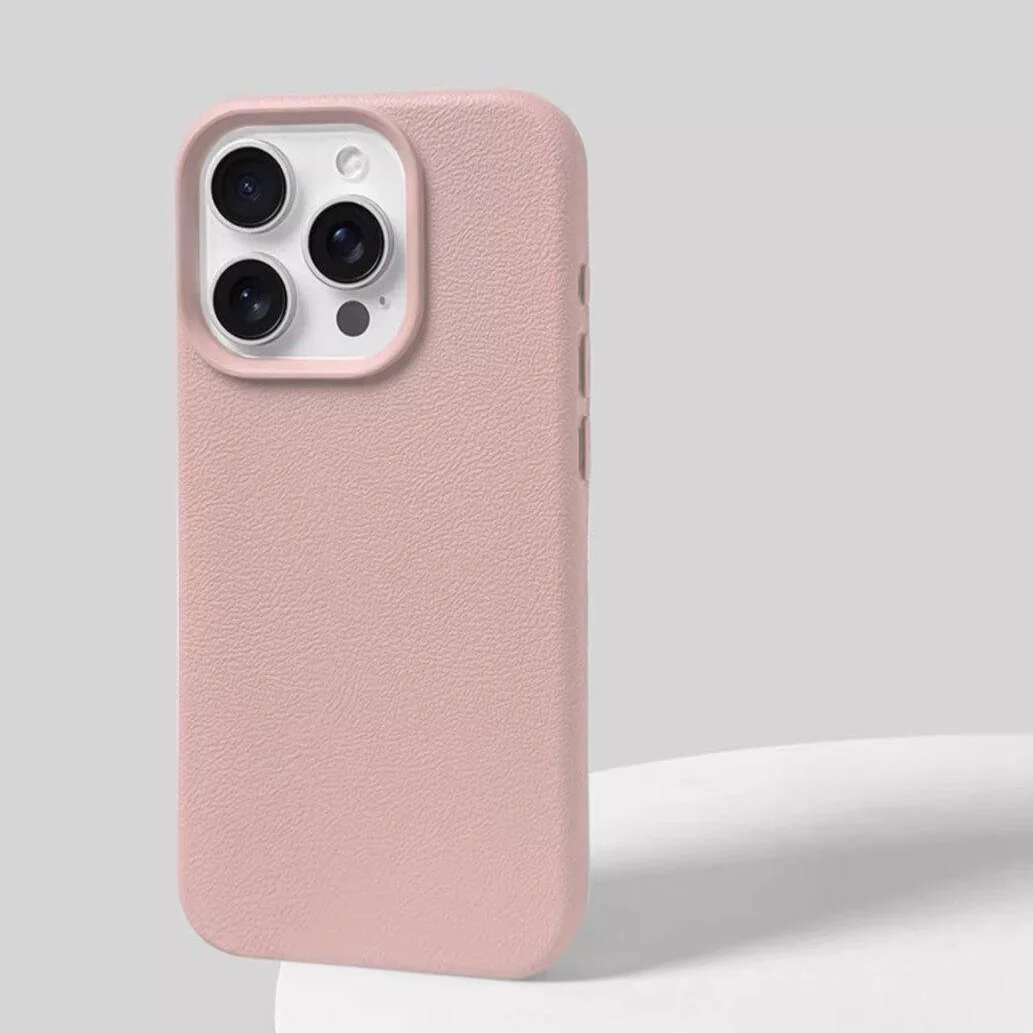 Luxury Soft Matte Silicone Litchi Grain Phone Case For iPhone 16 15 14 13 12 11 Pro Max Plus X XS XR Shockproof Bumper Cover