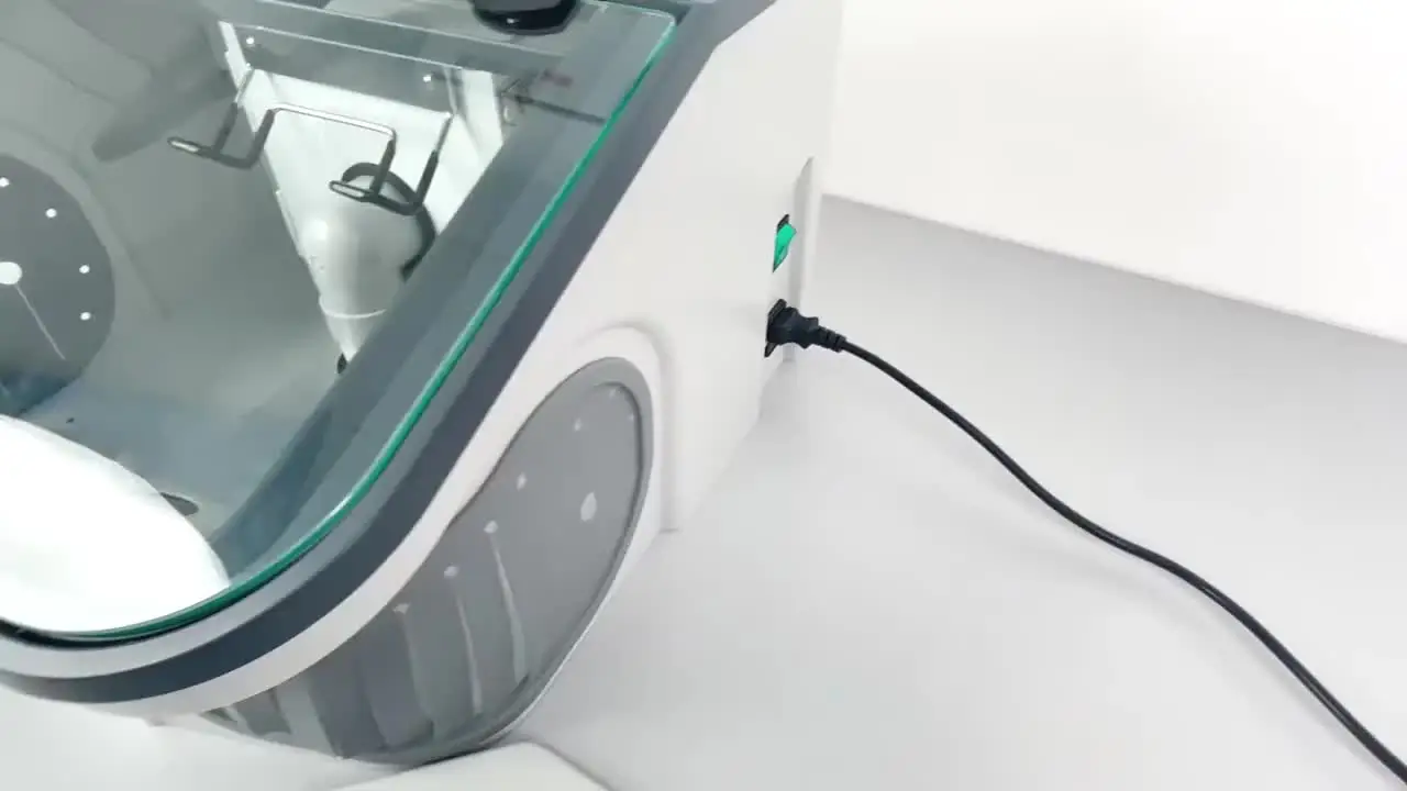 Boîte à Preuve Avec Lumière LED Et Aspirateur Pour Sablage Dentaire JT-69B - 14W - Neuf