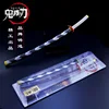 Demon Slayer Sword Rengoku Kyoujurou Nichirin Blade Alloy katana Sword Japanese Anime Weapon Model Christmas Gift Toys for kids 5