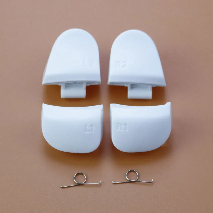 PS5 V2 için JCD 1 takım 2.0 BDM-020 denetleyici oyunu L1 R1 L2 R2 tetik omuz düğmesi ile bahar