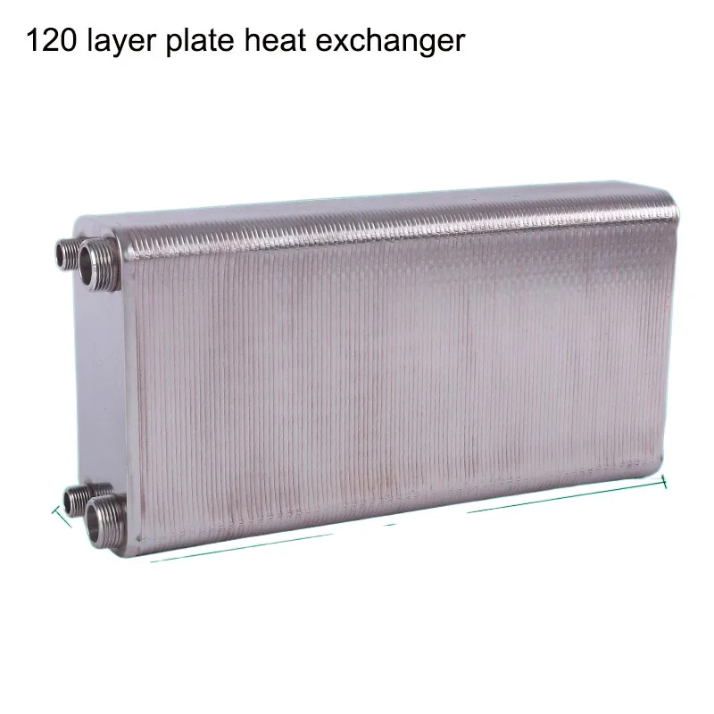 120PlatesstainlesssteelheatexchangerBeerWortChillerCoolerHome