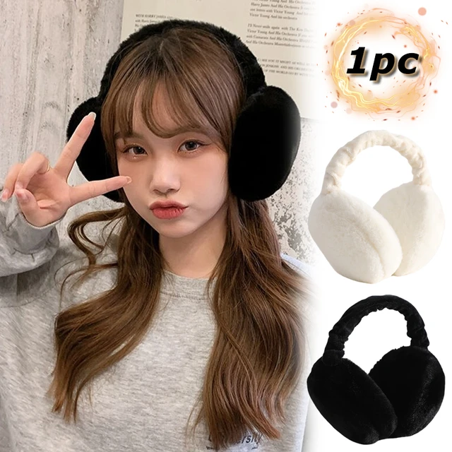 1pc Men's Brown New Style Warm Ear Muffs For Cold Weather