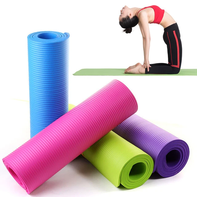 Esterilla antideslizante de espuma EVA para hacer ejercicio, colchoneta  cómoda de 3-6MM de grosor para Yoga, Pilates y gimnasia - AliExpress