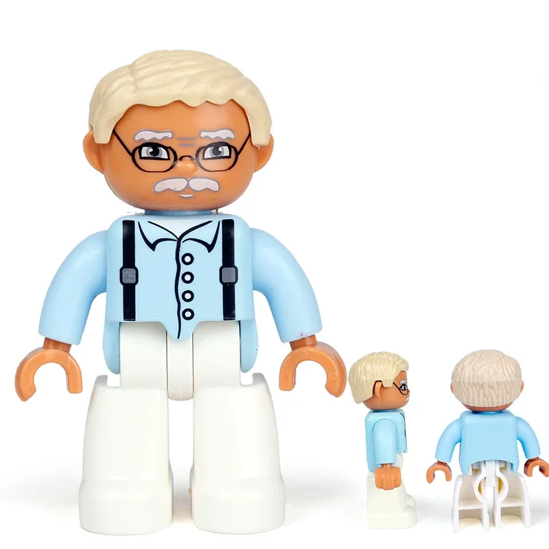 Deluxe City Action Figures Family Playset - Building Block Toys