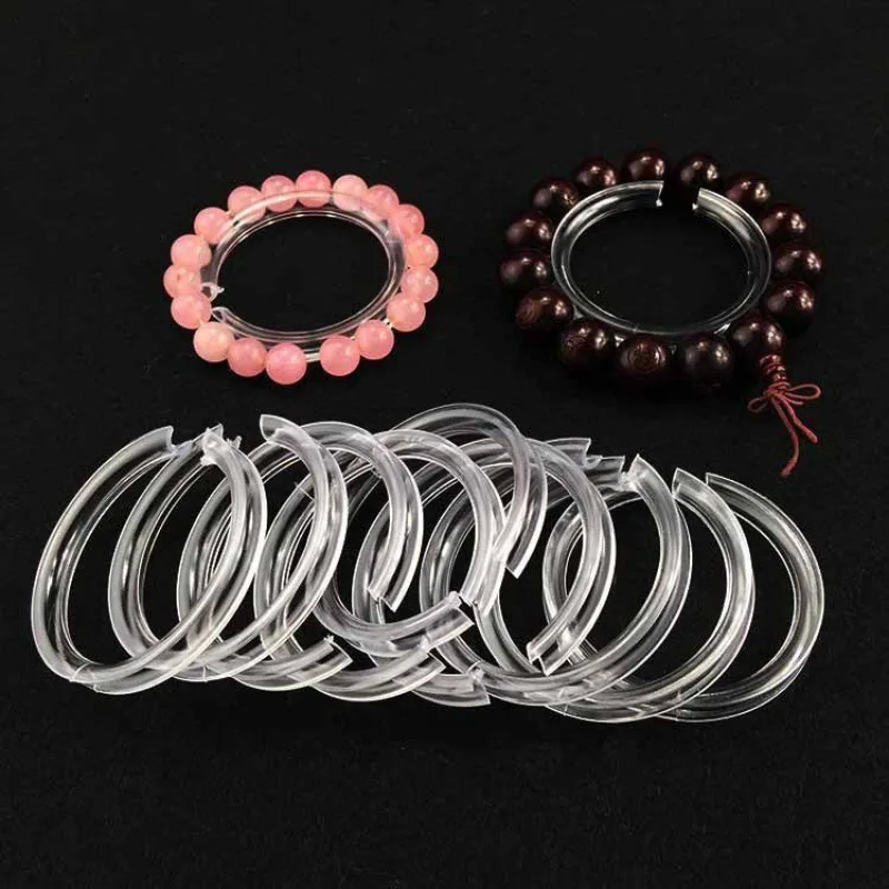 2/4Pcs Acrylic Bracelet Display Rack Transparent Watches Support Hand Chain Support For Jewelry Display Home Decor 2pcs acrylic bat rack showing bat stand multi functional bat support storage bat rack