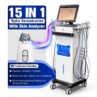 Machine de nettoyage hydra-profond 15 en 1, avec analyseur d'eau, pour les soins du visage, offre spéciale 1