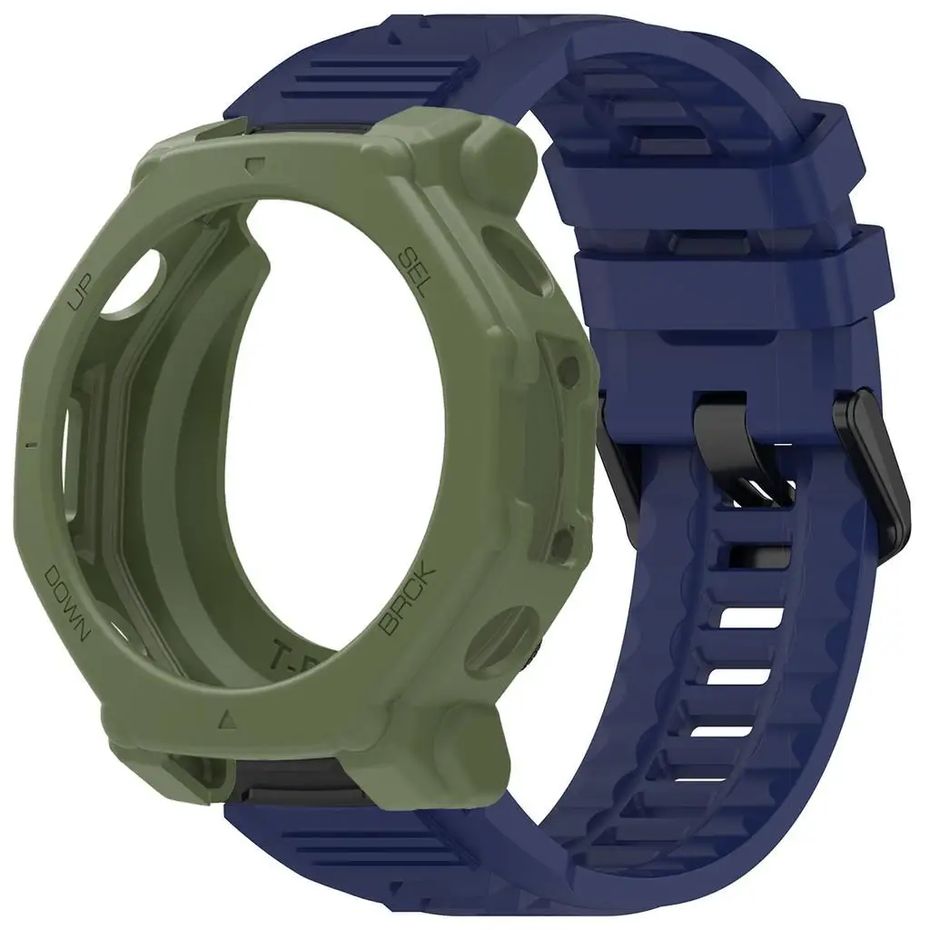 Versatile 2-in-1 Silicone Strap and Protective Bumper Shell