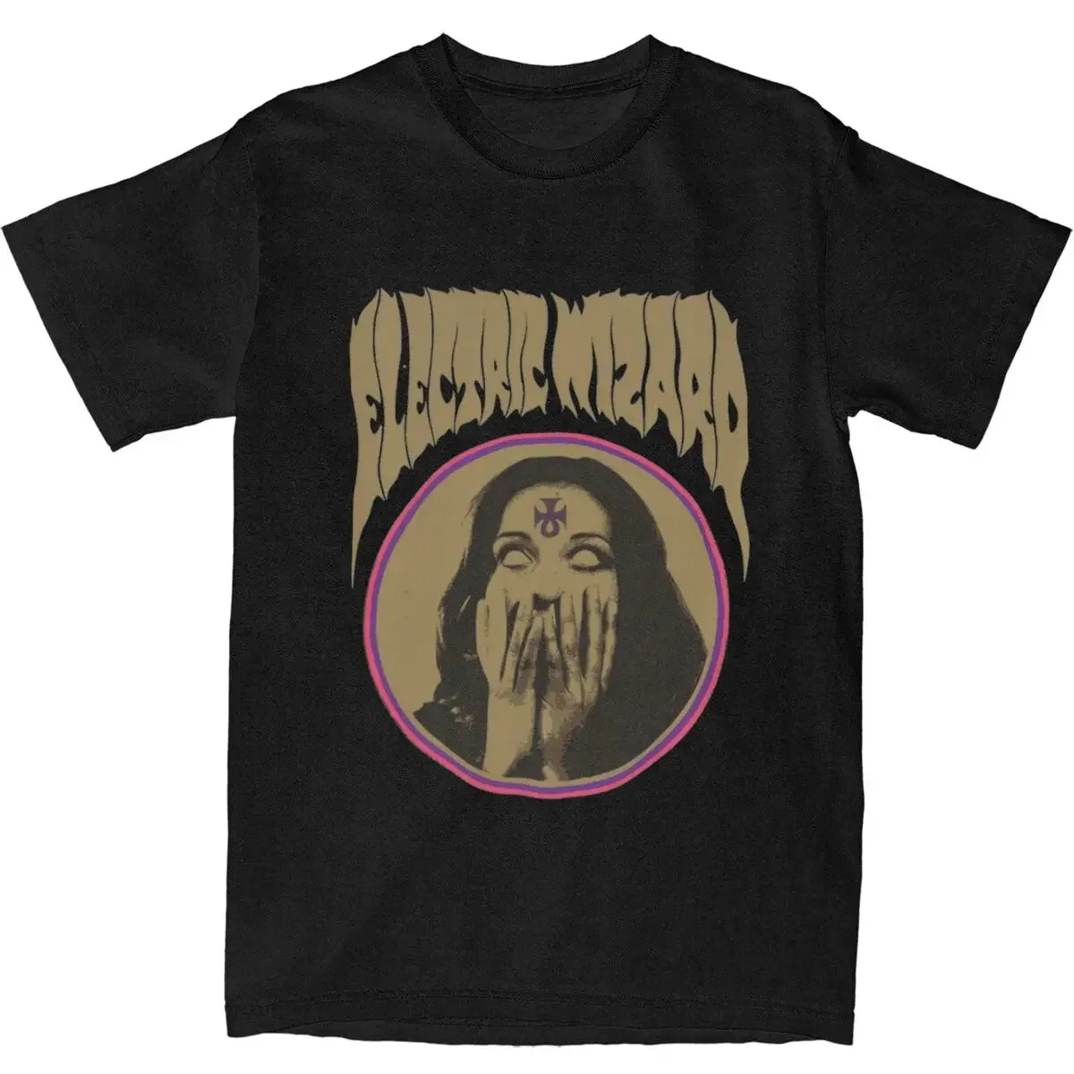 Elektrische Zauberer T-Shirts lässig Sommer Vintage Männer Frauen Harajuku Kurzarm Baumwolle Streetwear Freizeit stilvolle Unisex-Tops