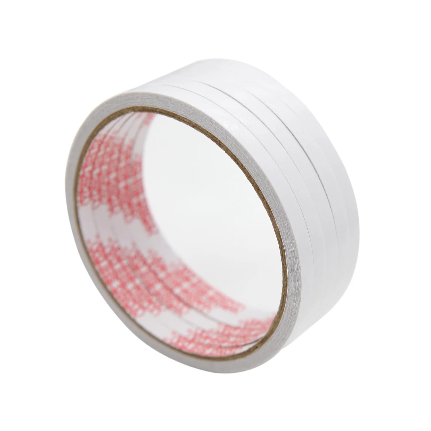 10Rolls Strong Adhesive Ultra-thin High Quality Tape 8m Length 0.8cm Width Double-sided Tape Office School Supplies Stationary