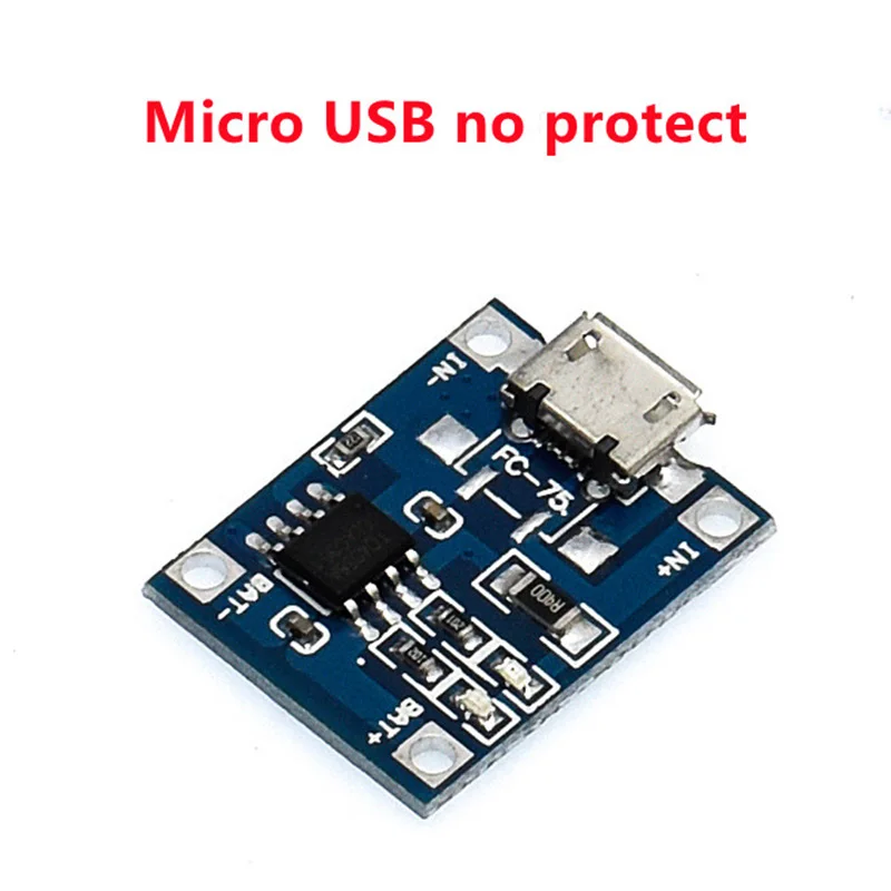 마이크로 USB 타입 C 미니 5V1A 18650 TP4056 리튬 배터리 충전기 모듈 충전 보드, 보호 이중 기능 포함, 1 10 개