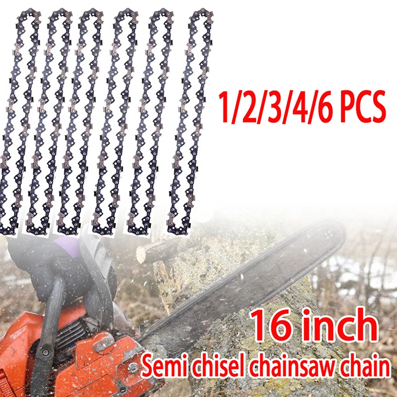 16InchChainChainsaw38LP050Gauge55DriveLinksSemiChisel