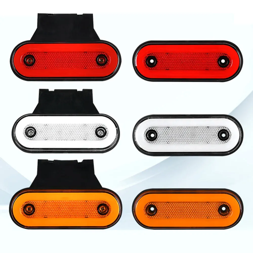 1Pc 12V-24V Truck Side Marker Light Led Trailer Lights Riflettore Van Luci Di Ingombro Per Scania Per Daf Truck Per Isuzu