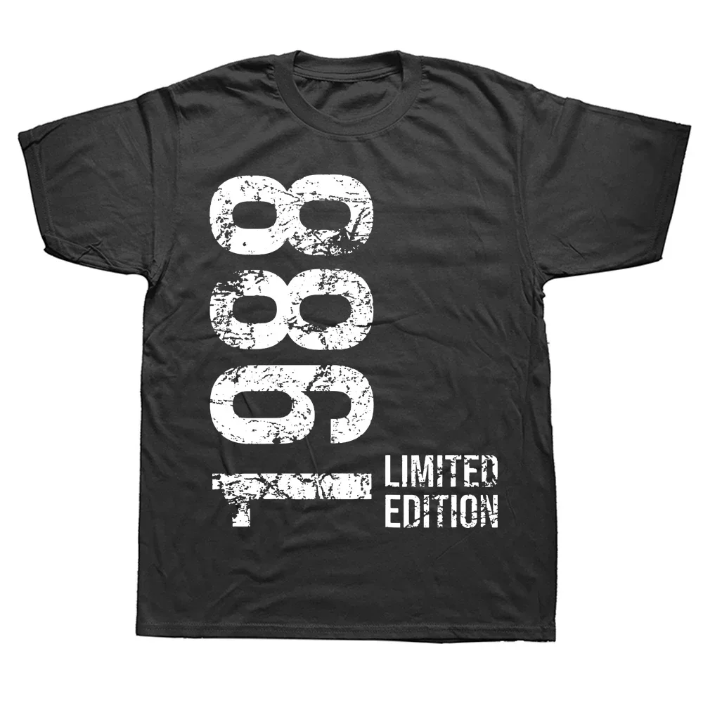 36. Geburtstag, 36 Jahre, Mann, Frau, Retro, Vintage, 1988, Geschenk, T-Shirt, Rundhalsausschnitt, modisches T-Shirt, Kleidung, lässige Basic-T-Shirts