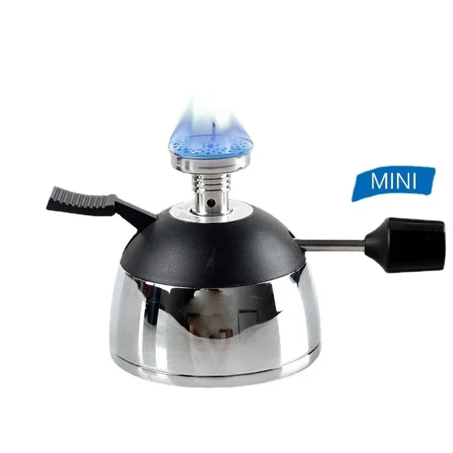35ml Outdoor Coffee Making Gas Stove Portable Mini Gas Stove Outdoor Coffee Making Stove Mocha Pot Siphon Pot Accessories
