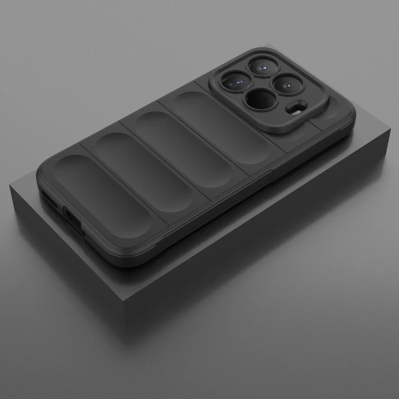 Shockproof Soft TPU Back Case Cover with Lens Protection