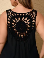 Plus Size Casual Dress Summer Elegant Dress Slip DressDaily Date Going Out Fashion Traffic Dress Strap Sleeveless Vestidos - Image 5