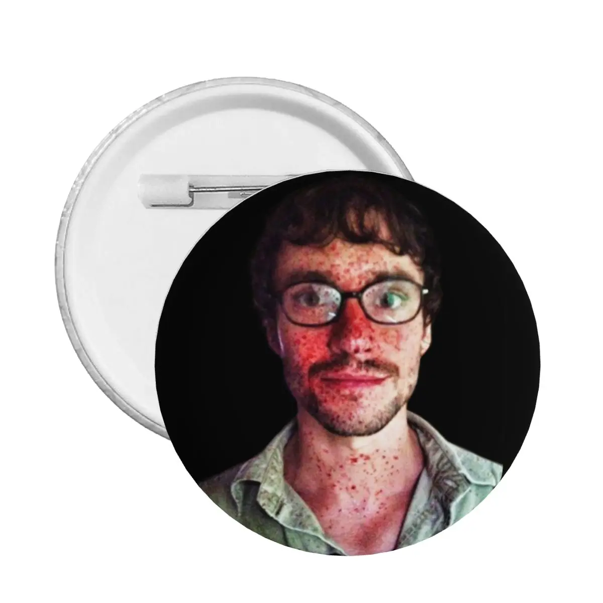 На заказ я безумный Уилл Грэхем булавка для мешков Ганнибал значки брошь Pinback подарок