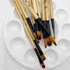 Yutiars Professional Artist Paint Brush Set - 6 PCS, Nylon Bristles for Watercolor, Acrylic, Oil Painting, Crafts & Face Body 5