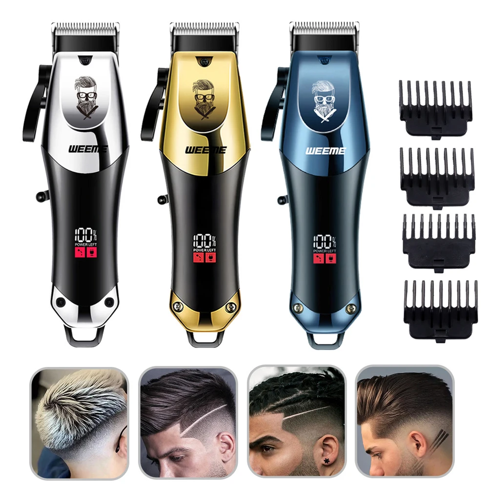 Mens Grooming Essential Set USB Rechargeable Portable Travel Home Use Hair Clipper Provide Comfortable Precise Shaving Companion